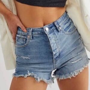 🌀HP🌀CRVY Free People High Rise Jean Short